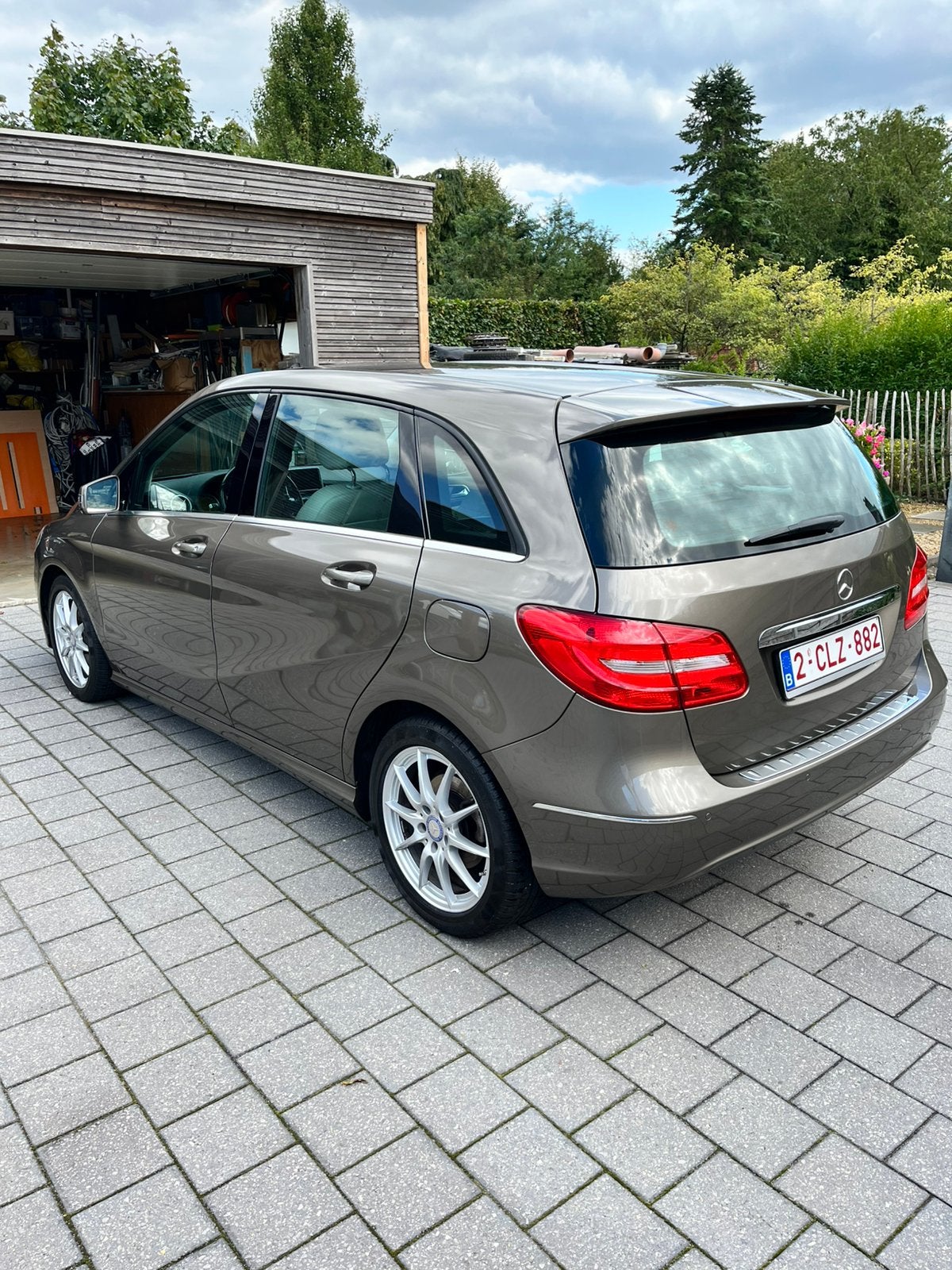 Mercedes B-Klasse CDI 180 2013 127.000km, Auto's, Monovolume, Beige, 4 cilinders, Bruin