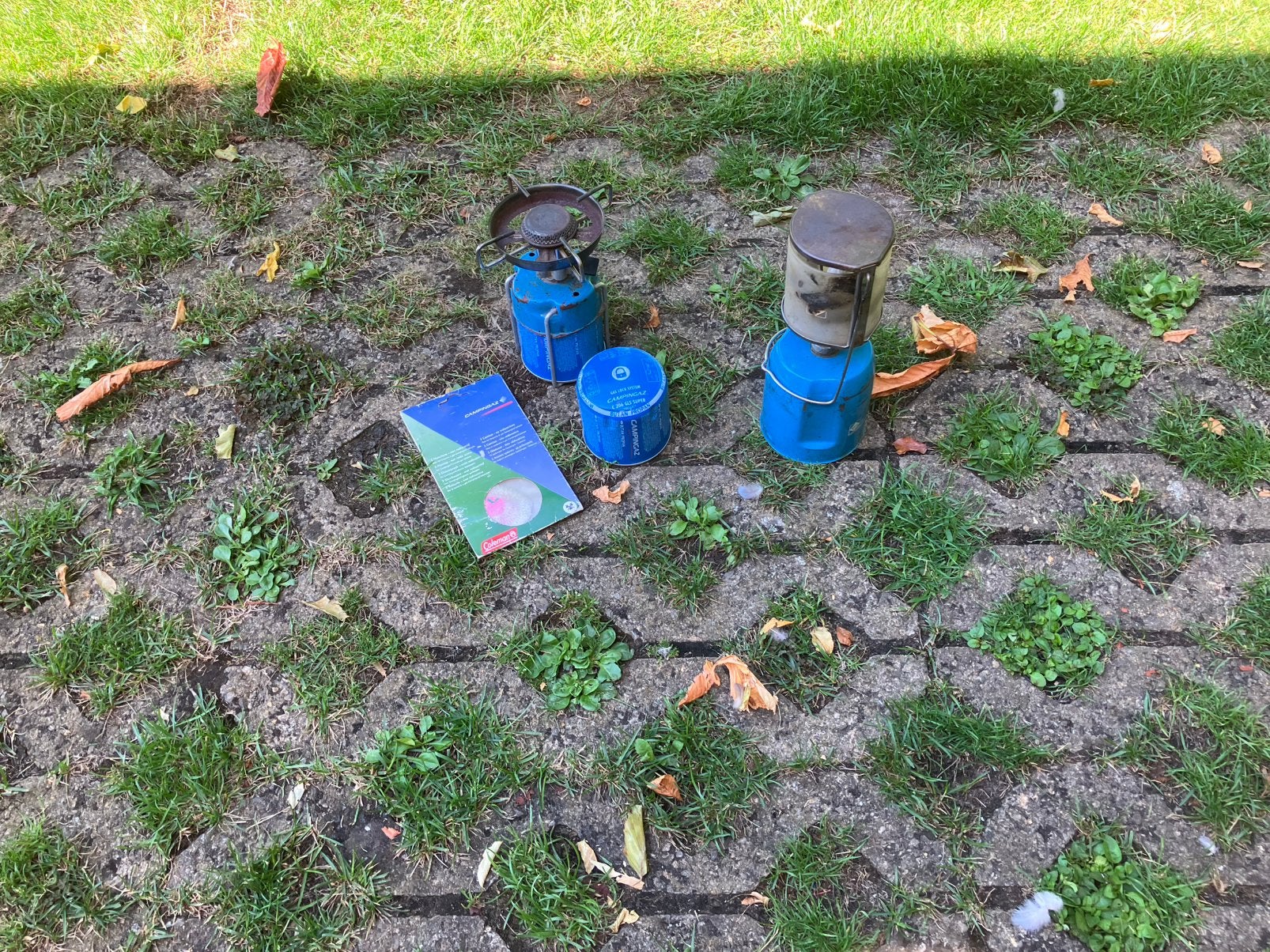 Campingaz, Ophalen, Gebruikt