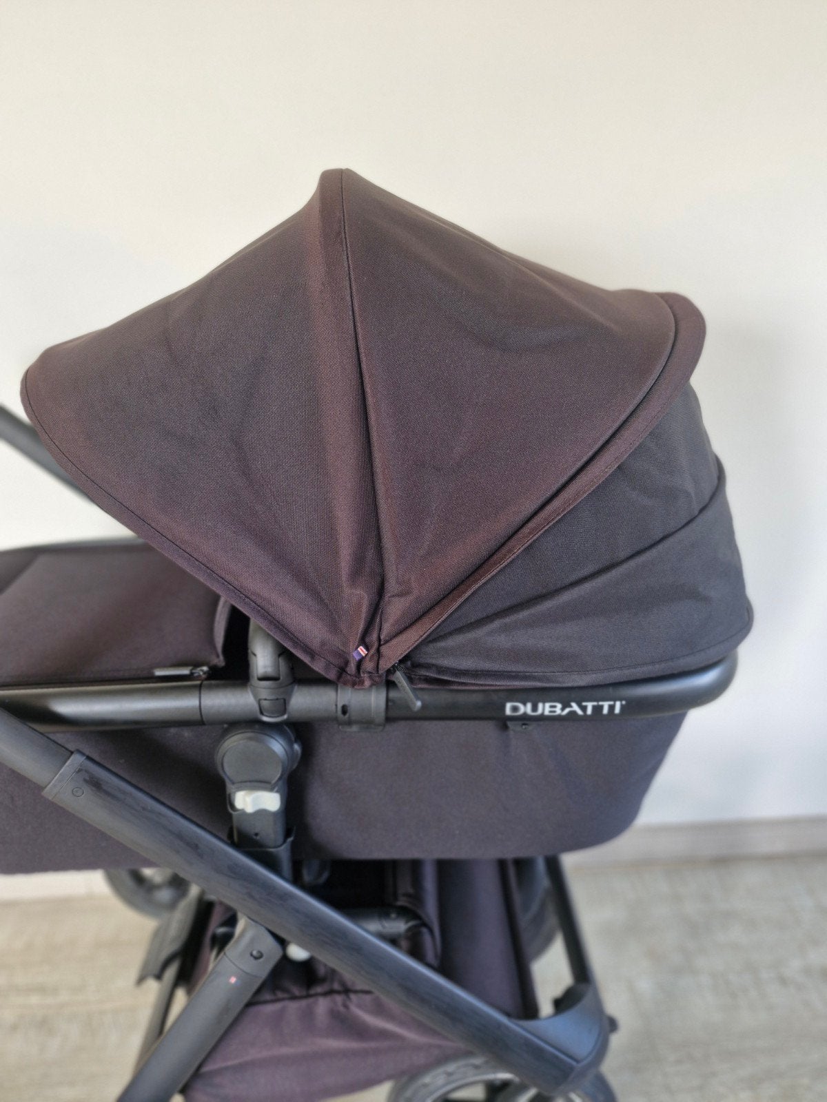 Dubatti one kinderwagen met reiswieg/zitje en accessoires, Gebruikt, Luchtbanden, Combiwagen, Ophalen
