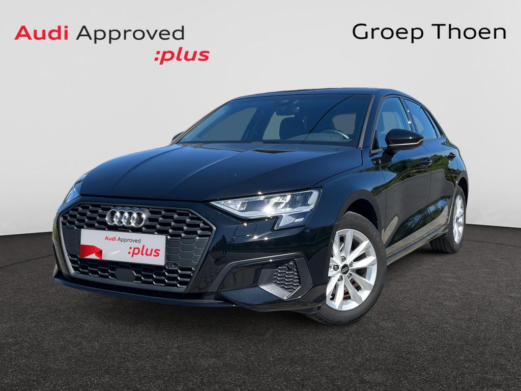 Audi A3 Sportback A3 Sportback 35 TFSI Business Edition Attr, Auto's, Automaat, Zwart, https://public.car-pass.be/vhr/1fb173bf-4adb-4524-a01f-37eed21ab884