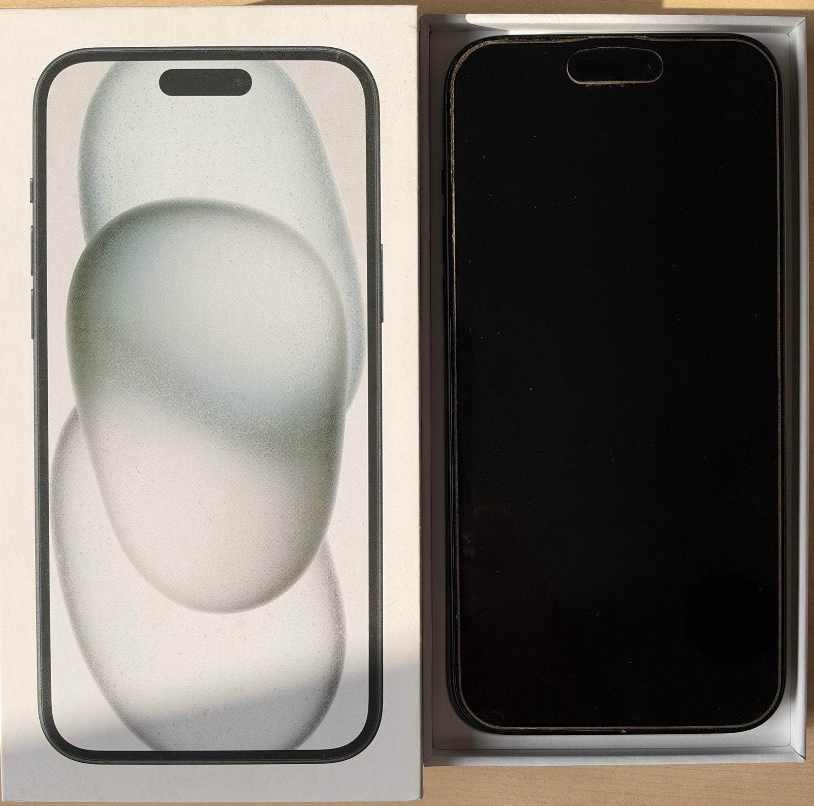 Iphone 15 Plus noir 128 Go presque neuf, 128 GB, IPhone 15, Comme neuf, Enlèvement