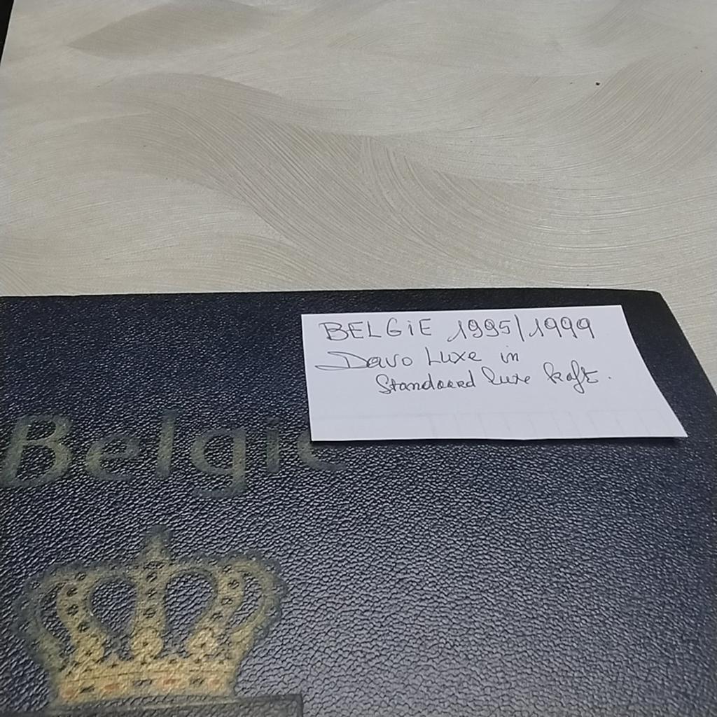 BELGIE ledig DAVO LUXE bladen 1995/1999, Postzegels en Munten, Ophalen of Verzenden
