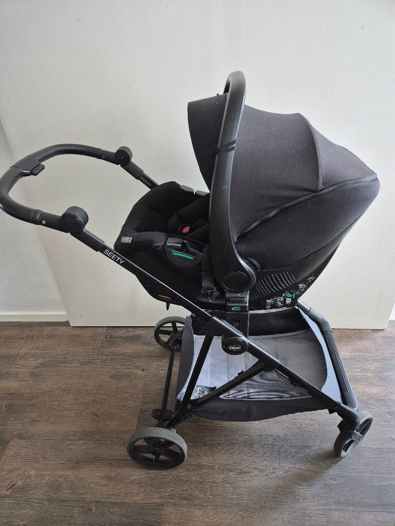 Poussette Chicco seety duo, Enfants & Bébés, Poussettes & Combinaisons, Enlèvement, Utilisé, Poussette combi, Autres marques