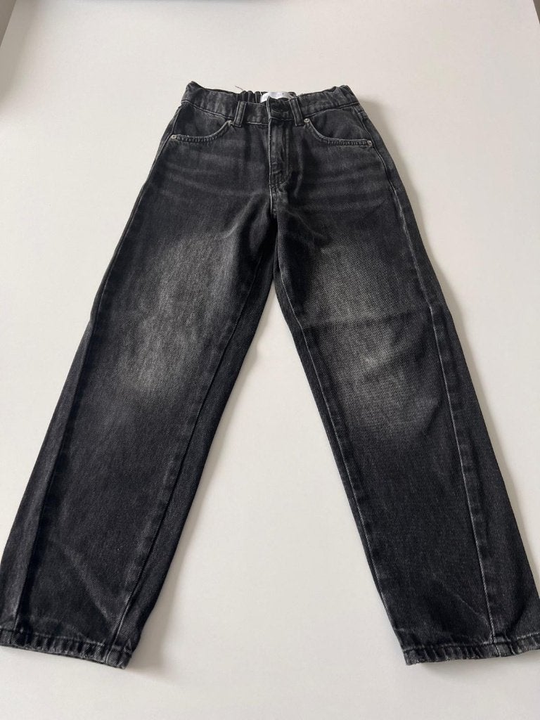 Jeans noirs de la marque Zara taille 134, Pantalon, Enlèvement ou Envoi, Comme neuf, Zara