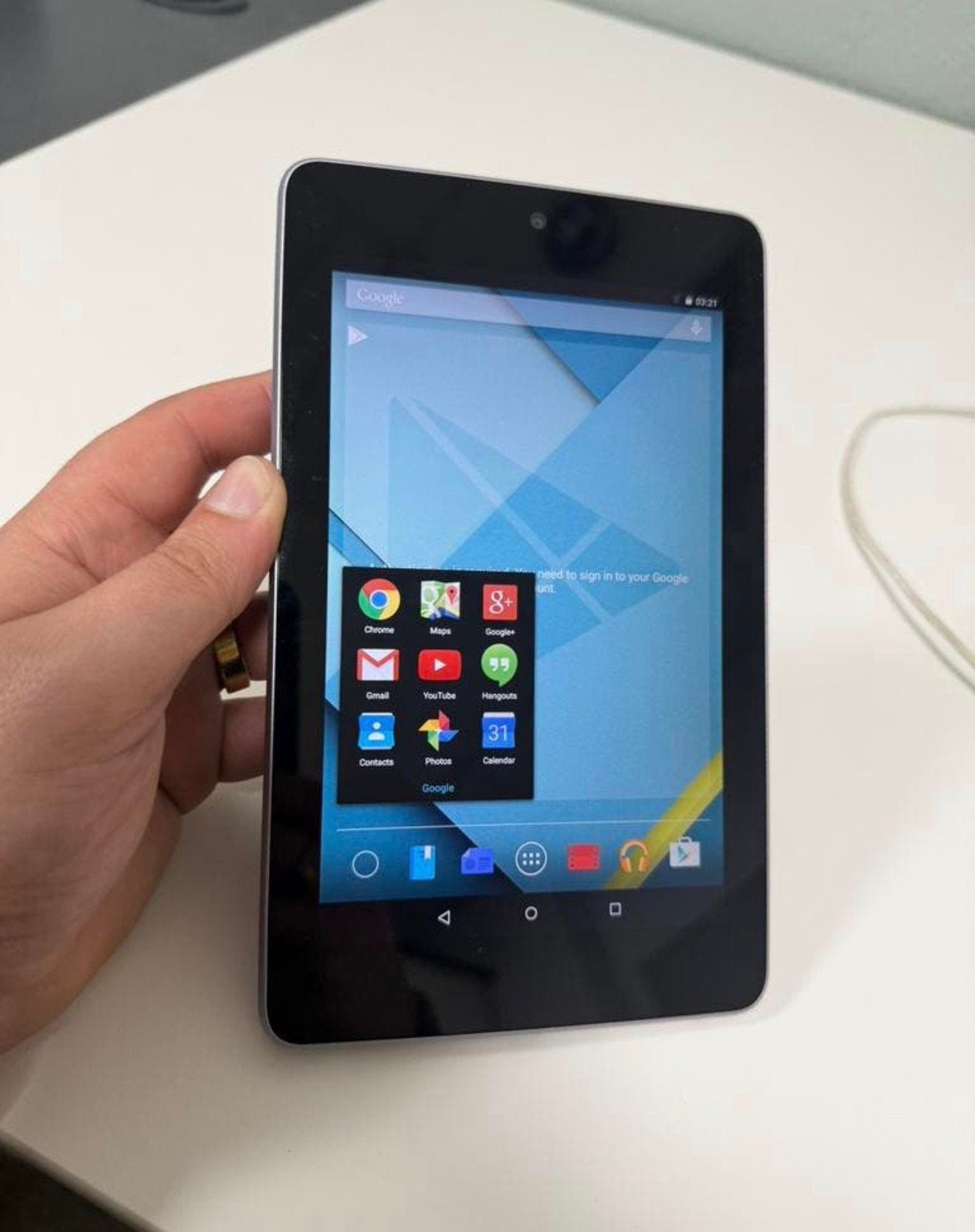 Tablette Google Nexus 7 32 Go fonctionnant  de - Android, Informatique & Logiciels, Android Tablettes, Comme neuf, Wi-Fi et Web mobile