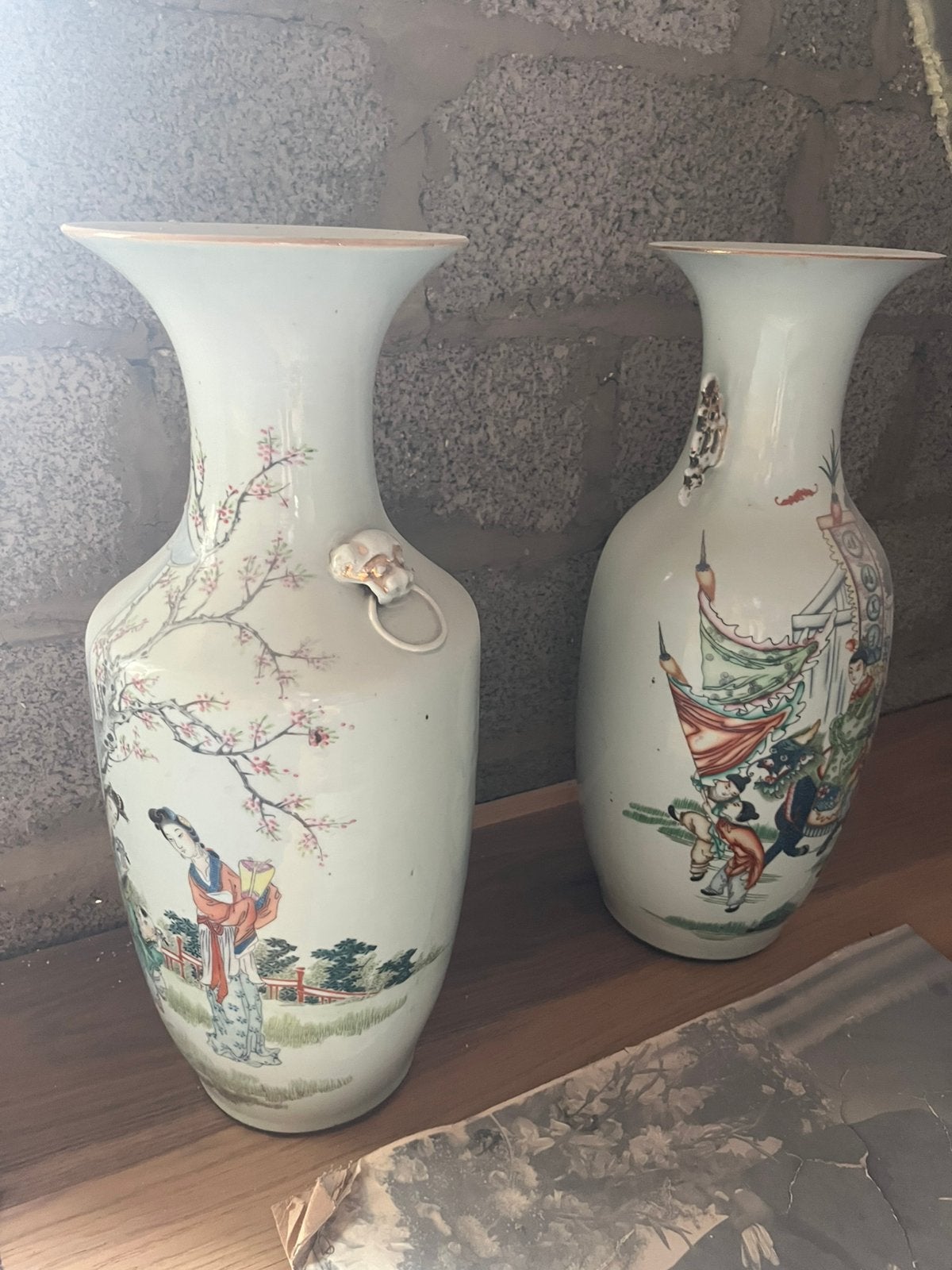 2 prachtige chineese vazen., Antiek en Kunst, Ophalen