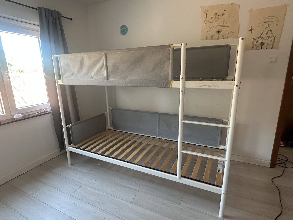 IKEA Vitval stapelbed met onderbed, Kinderen en Baby's, Ophalen, Zo goed als nieuw, Stapelbed