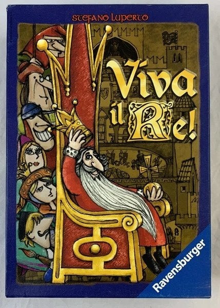 Ravensburger Viva il Re Bordspel Strategie 3-6 spelers, Hobby en Vrije tijd, Drie of vier spelers, Verzenden, Zo goed als nieuw