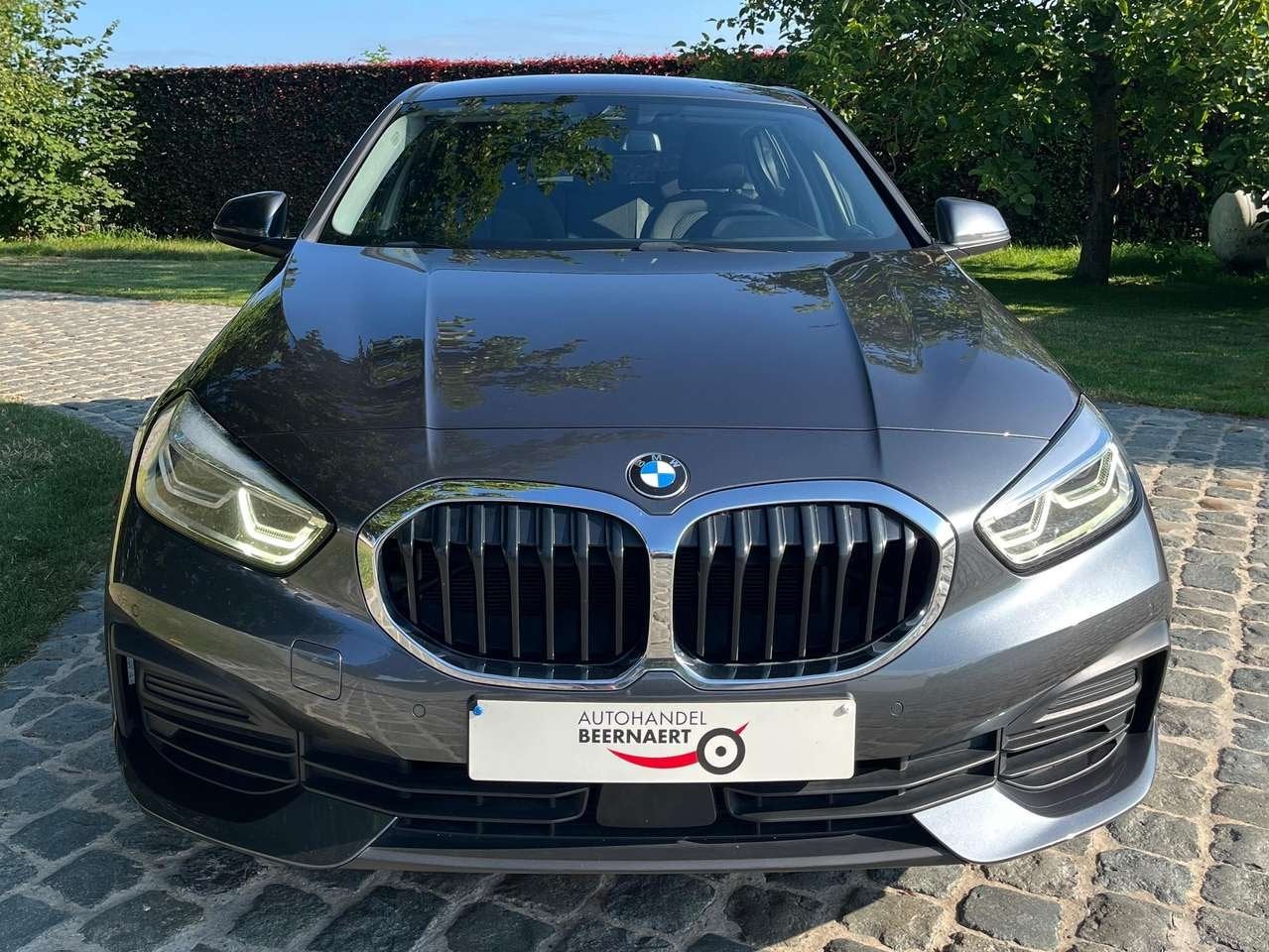 BMW 118 iA OPF/Carplay/Pdc/Cruise/Navi/Clima..., Auto's, BMW, 1 Reeks, Zwart, 0 kg, Bedrijf