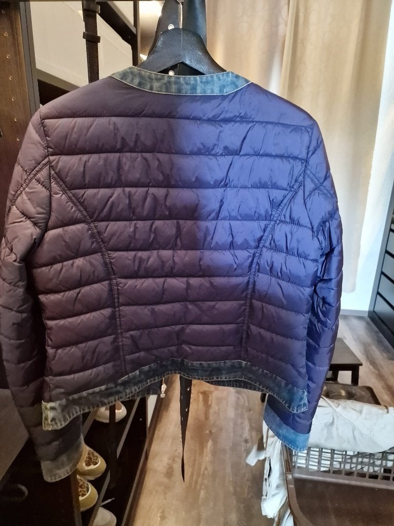 Damesjasje, Ophalen, Zo goed als nieuw, Maat 38/40 (M), Blauw