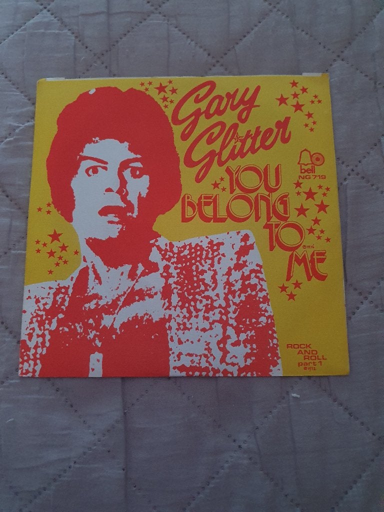 S - Gary Glitter – You Belong To Me - 1976, Cd's en Dvd's, 7 inch, Ophalen of Verzenden, Zo goed als nieuw, Pop