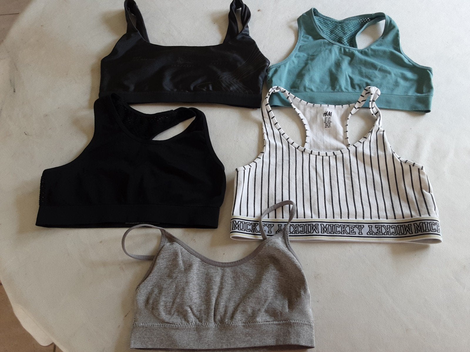 5 topjes maat 158-164, Kinderen en Baby's, Kinderkleding | Maat 158, Ophalen of Verzenden, Gebruikt