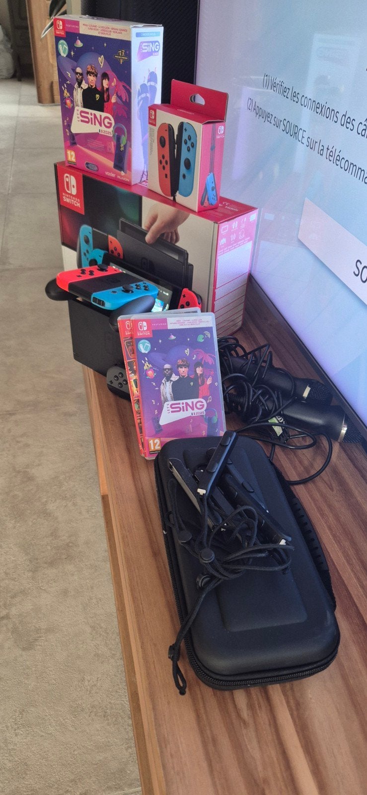 Nintendo switch v1 complete, Consoles de jeu & Jeux vidéo, Enlèvement
