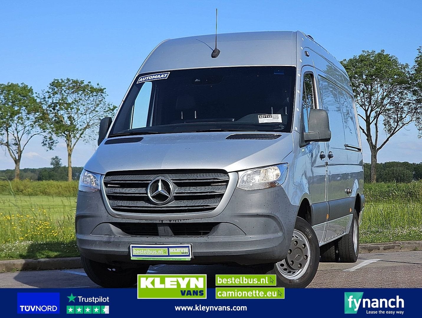 Mercedes-Benz SPRINTER 514 ac automaat EURO6, Autos, Argent ou Gris, Achat, Entreprise, Mercedes-Benz