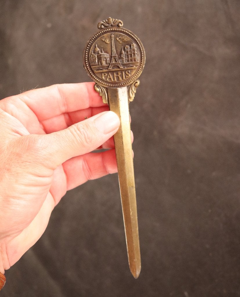 Briefopener uit Parijs met Napoleon, Antiek en Kunst, Ophalen of Verzenden