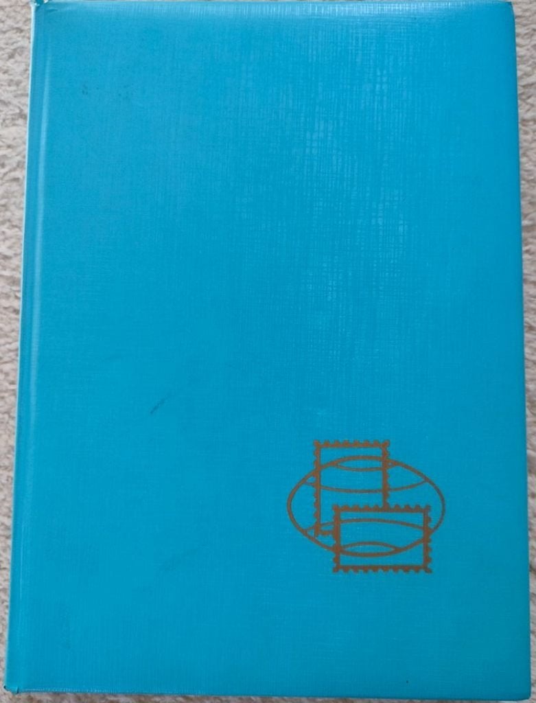 blauw postzegelalbum met 24 zwarte pagina's, Postzegels en Munten, Postzegels | Toebehoren, Verzenden