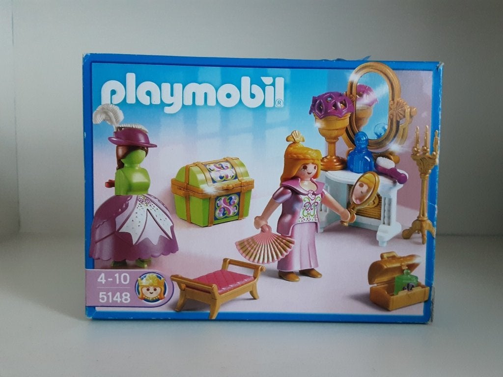 Playmobil koninklijke kleedkamer - in doos, Complete set, Overige typen, Ophalen of Verzenden, Zo goed als nieuw