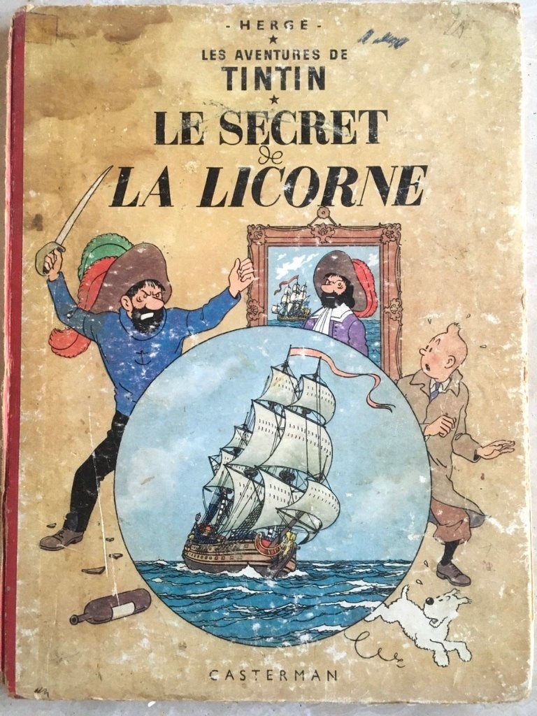 Kuifje / Tintin, Enlèvement ou Envoi, Tintin, Utilisé