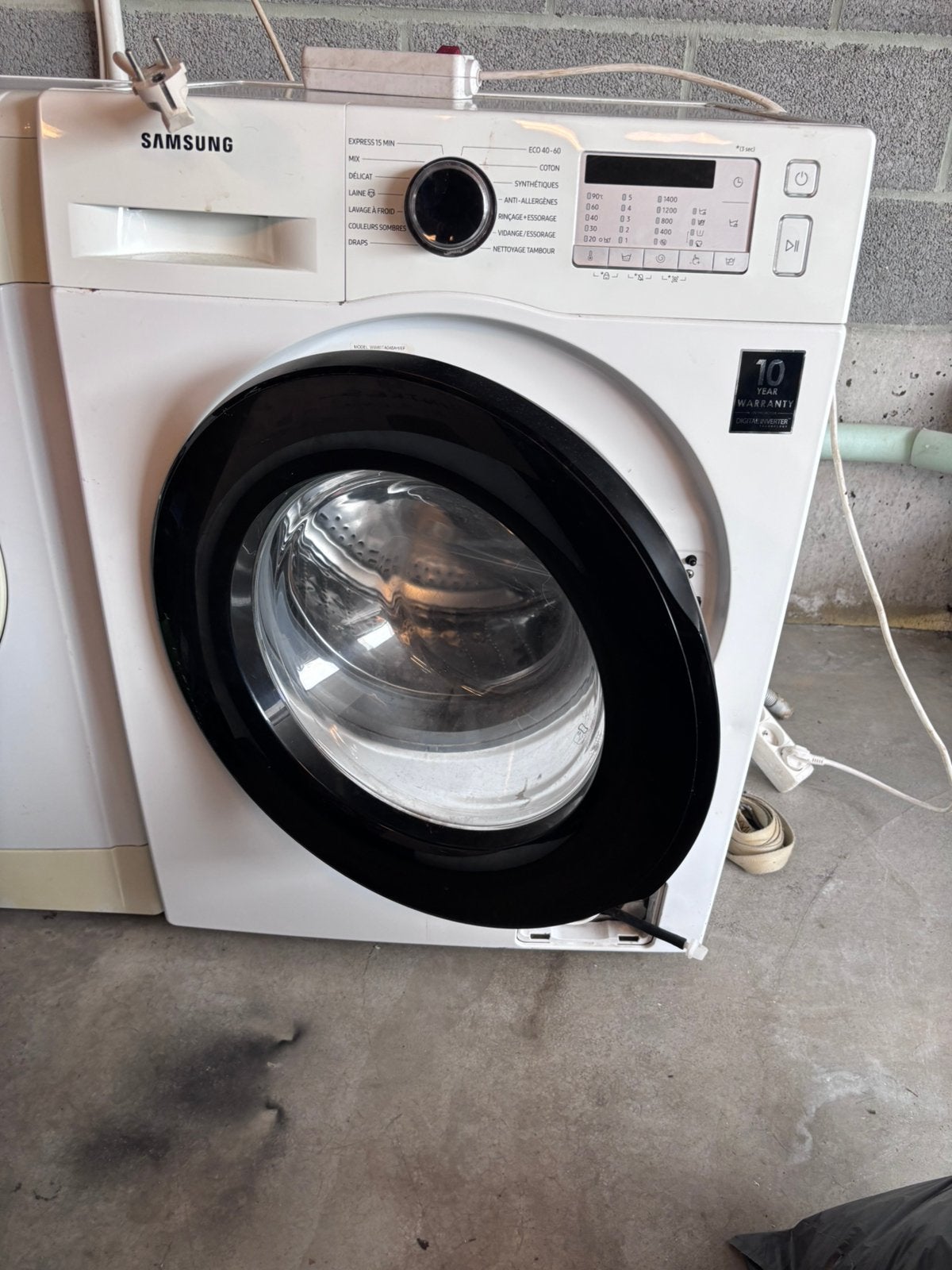 Lave linge, Elektronische apparatuur, Wasmachines, Ophalen, 1200 tot 1600 toeren, Gebruikt, 8 tot 10 kg