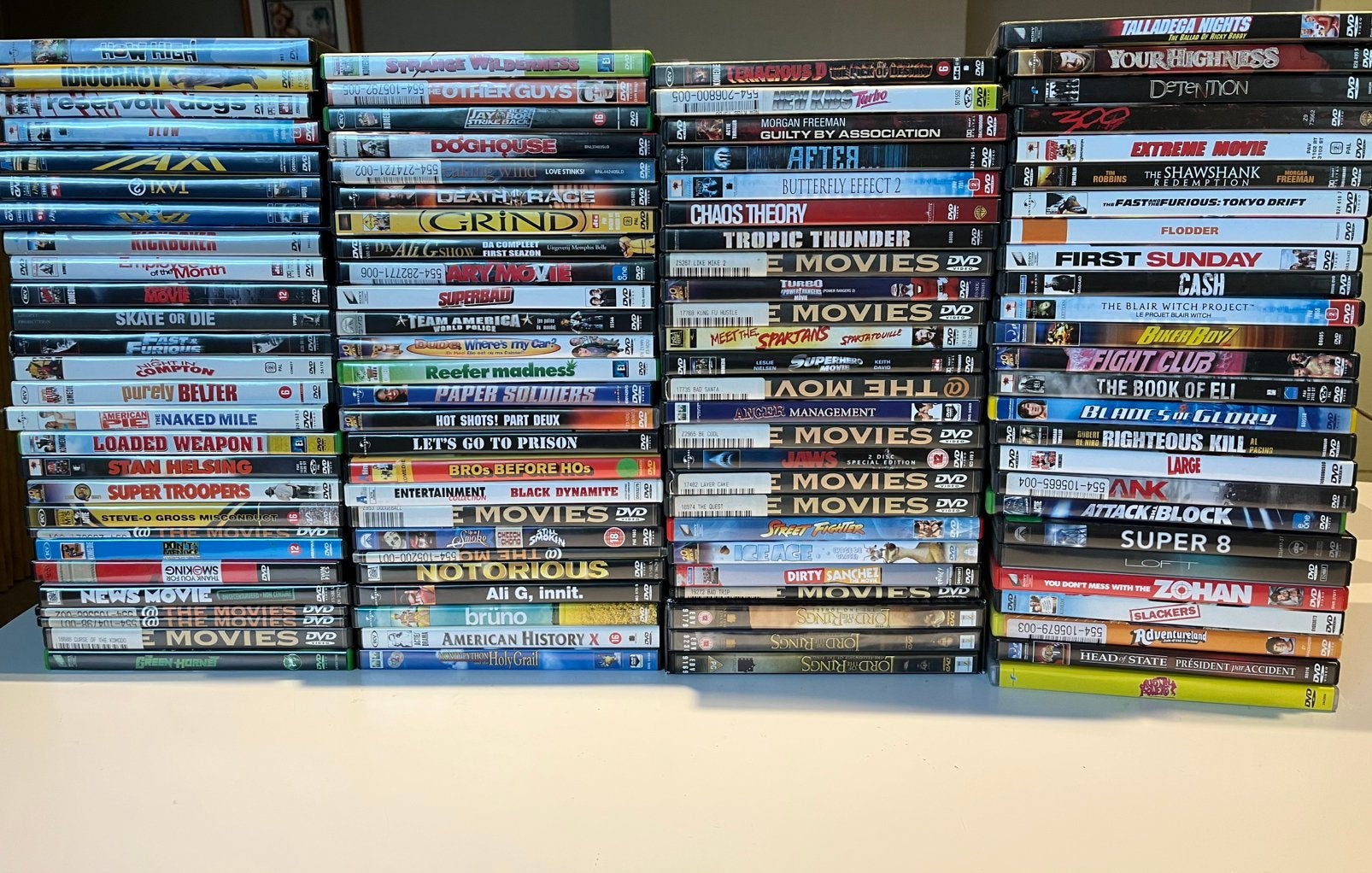 104 dvd’s, Cd's en Dvd's, Dvd's | Overige Dvd's, Ophalen, Gebruikt