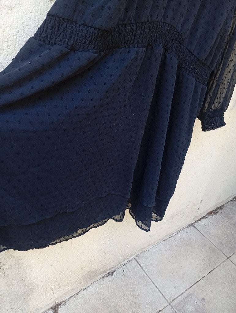 Jurk voor dames, Verzenden, Zwart, Maat 46/48 (XL) of groter, Nieuw