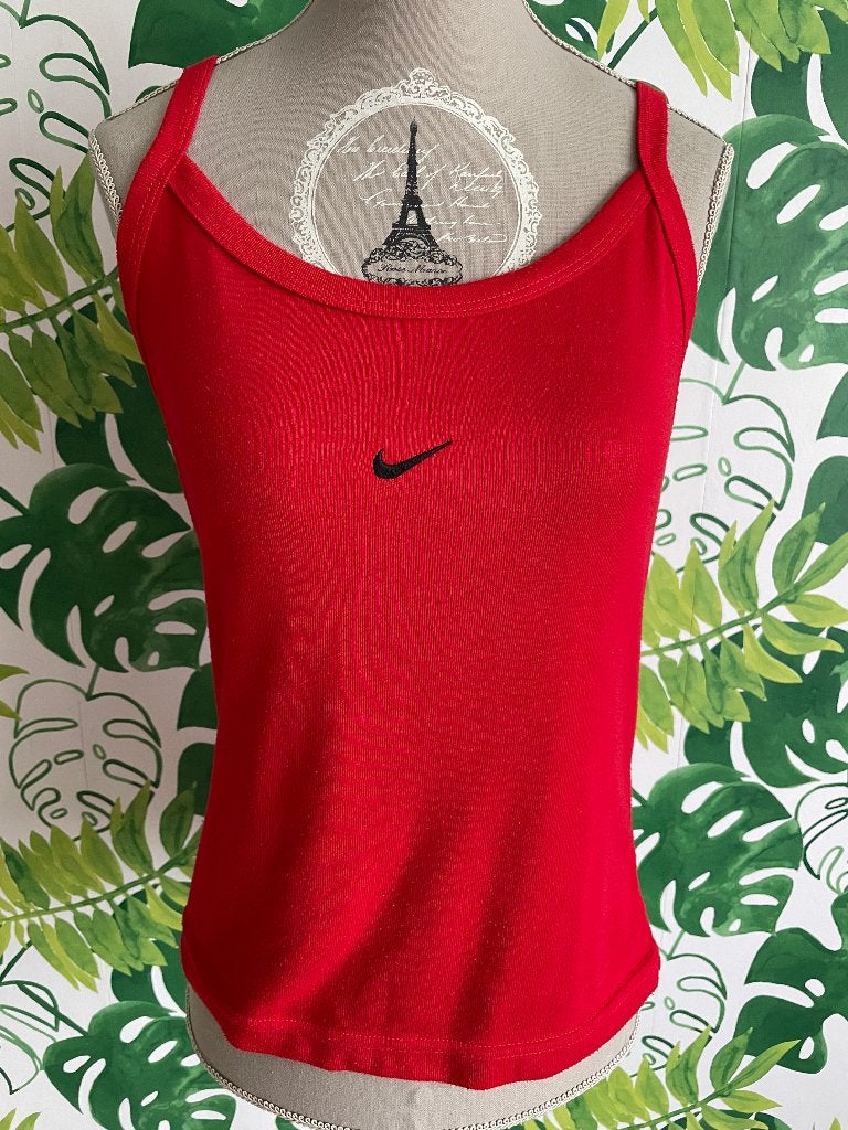 rood topje Nike - XL - vintage, Verzenden, Maat 46/48 (XL) of groter, Nike, Zonder mouw