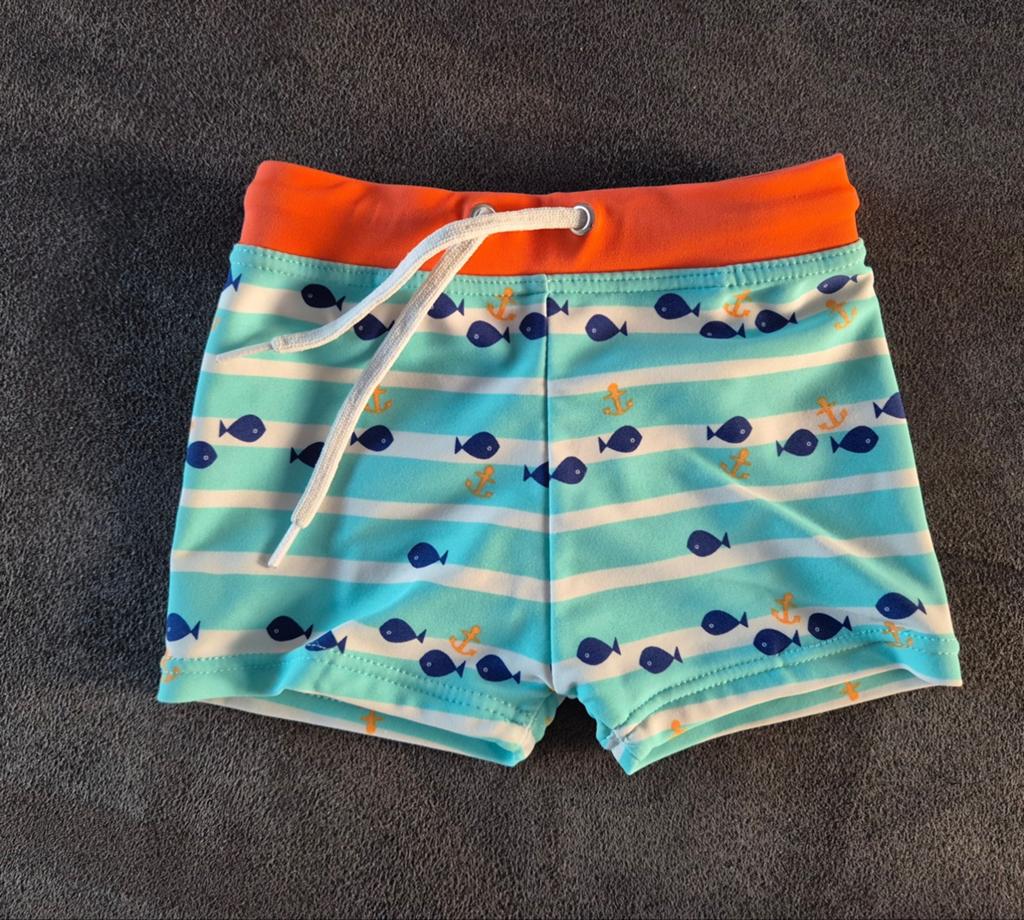 Schattig zwembroekje met visjes - Maat 74/80, Kinderen en Baby's, Kinderkleding | Kinder-zwemkleding, Overige maten, Ophalen of Verzenden