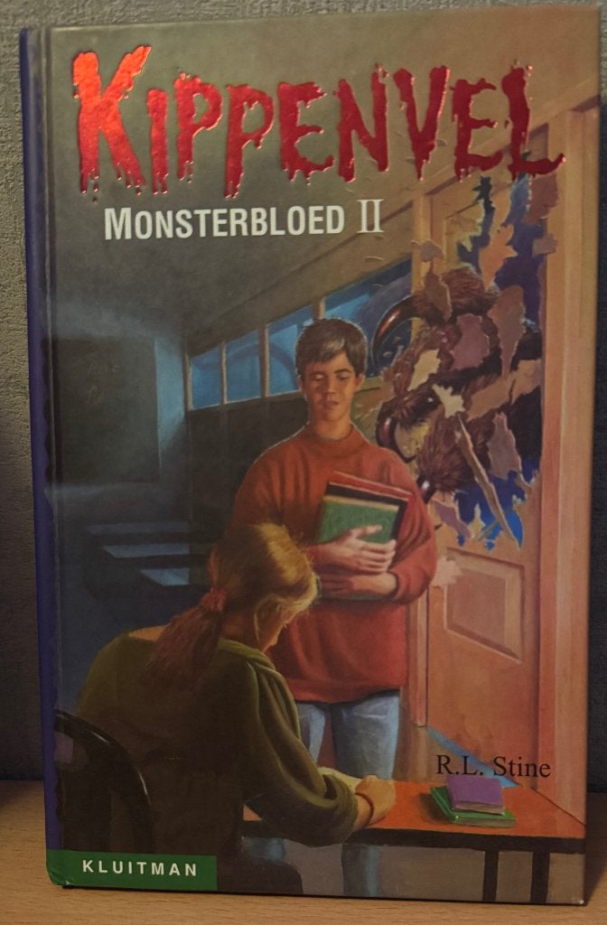 Boek Kippenvel, Monsterbloed II, Ophalen of Verzenden, Gelezen, R.L. Stine, Fictie