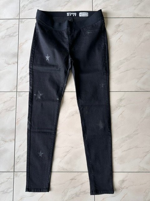 Skinny broek Denim 1982 maatXL (nr7569), Kleding | Dames, Broeken en Pantalons, Zwart, Maat 46/48 (XL) of groter, Ophalen of Verzenden