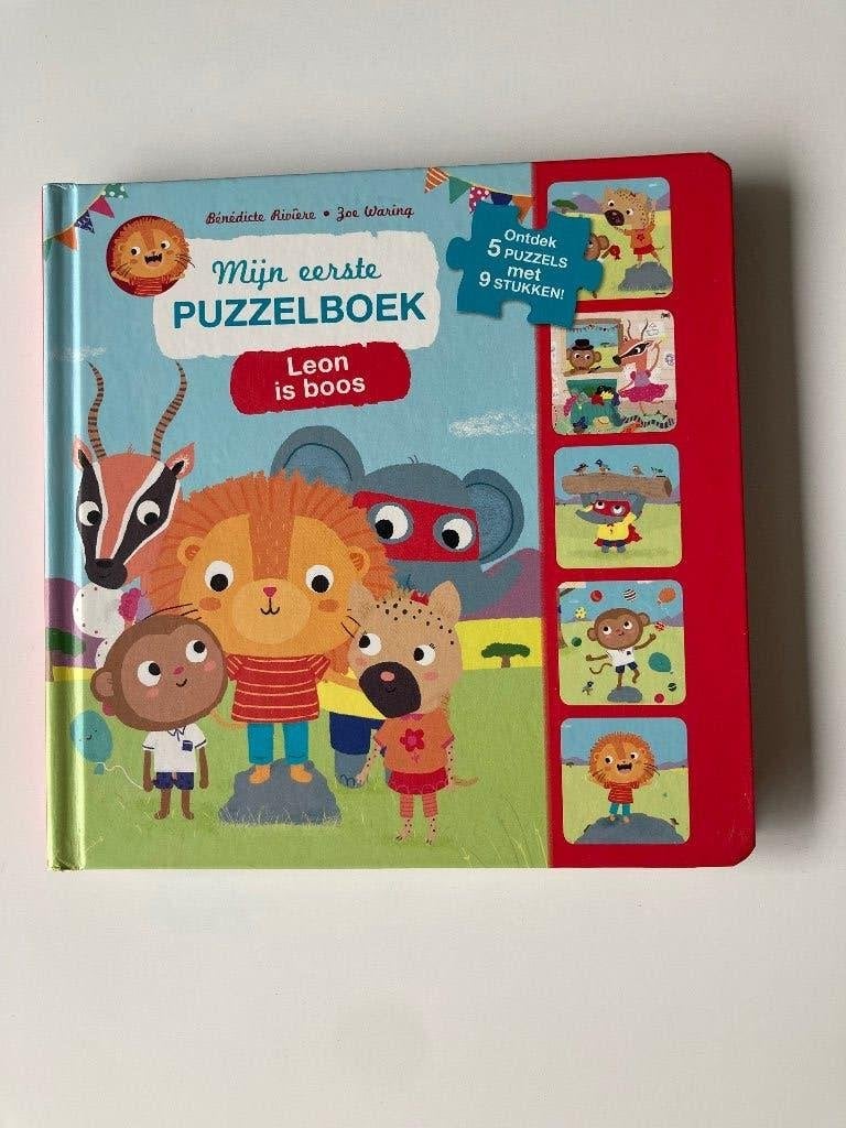 Puzzelboek, Kinderen en Baby's, Speelgoed | Kinderpuzzels, Ophalen, Minder dan 10 stukjes, Gebruikt, 2 tot 4 jaar
