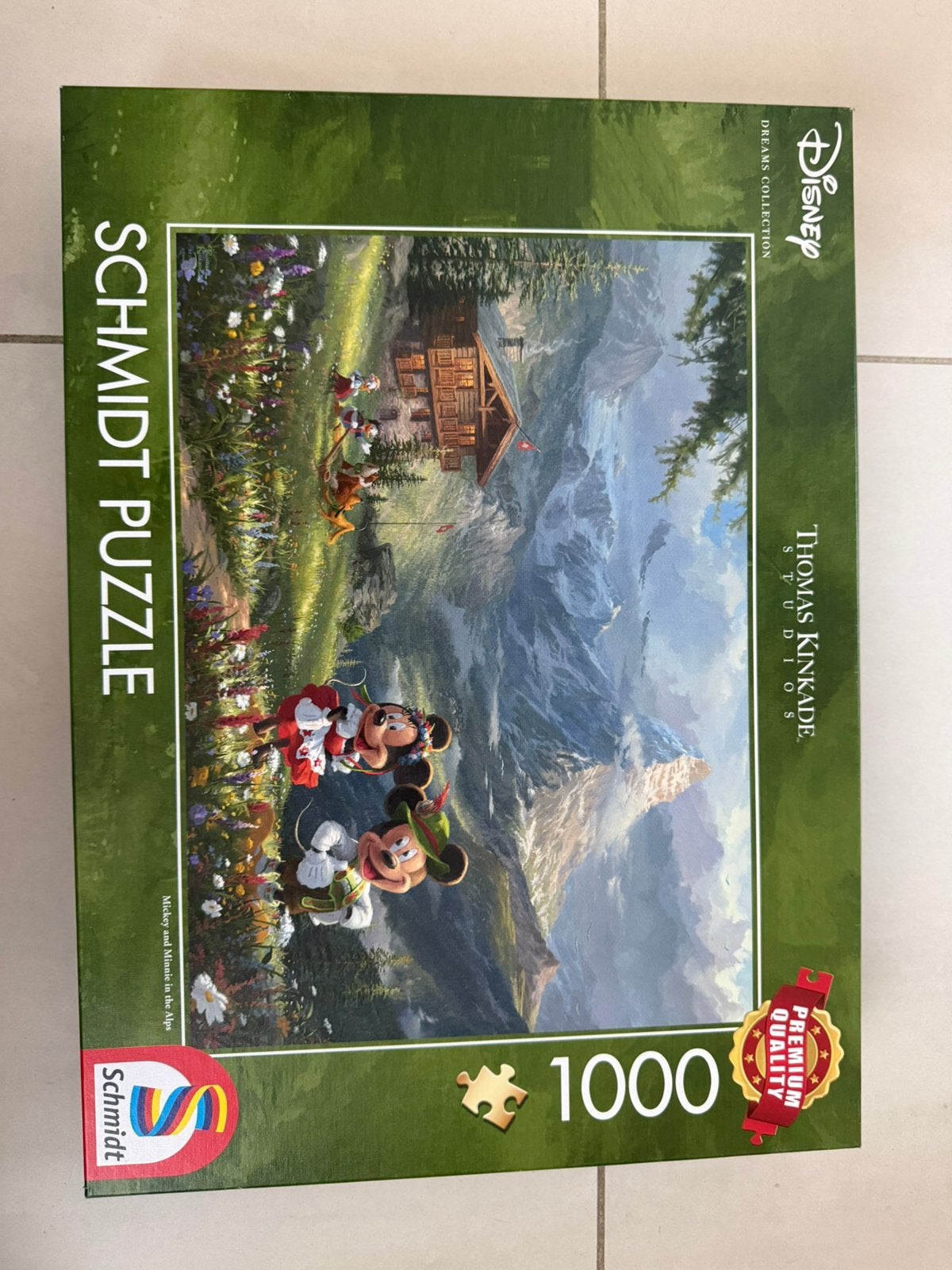 Disney puzzel Mickey Mouse, Hobby en Vrije tijd, Ophalen of Verzenden, Zo goed als nieuw