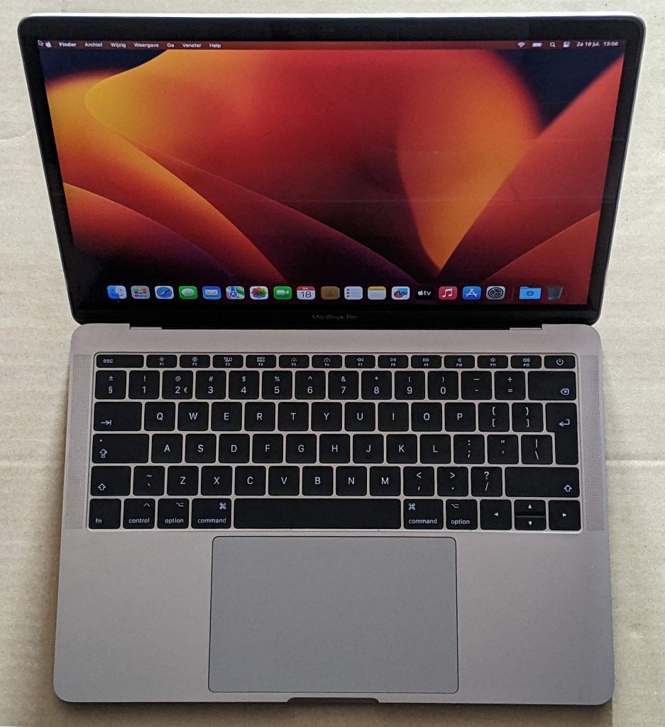 MacBook Pro 2017 13 inch i7 16GB RAM 250 GB SSD, Computers en Software, Ophalen, 256 GB, Qwerty, 13 inch