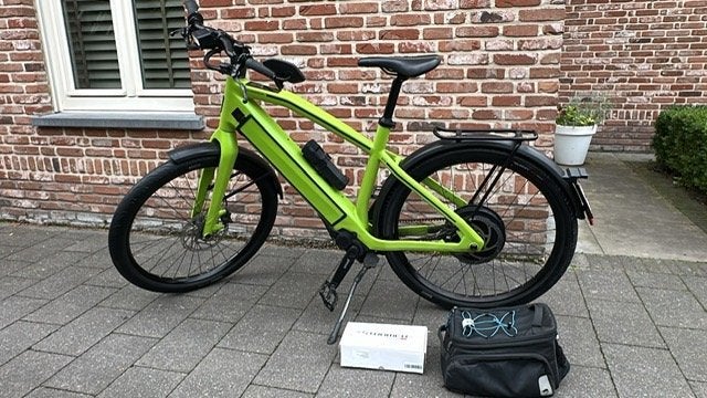 STROMER ST2 PINION 2023 maat L 983Wh  (einde lease), Enlèvement, Comme neuf, 50 km par batterie ou plus, Stromer