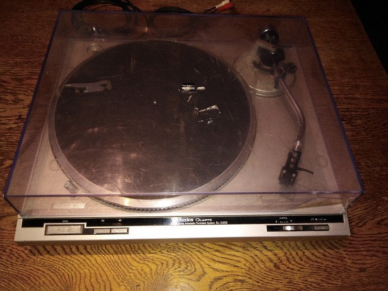 Platine Vinyle Technics SLQ202, Tourne-disque, Comme neuf, Enlèvement, Technics