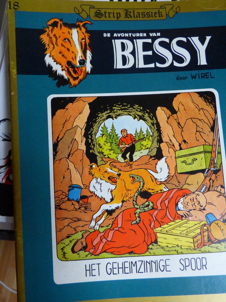 bessy , stripklassiek nr 18  ,  het geheimzinnige spoor, Boeken, Ophalen of Verzenden