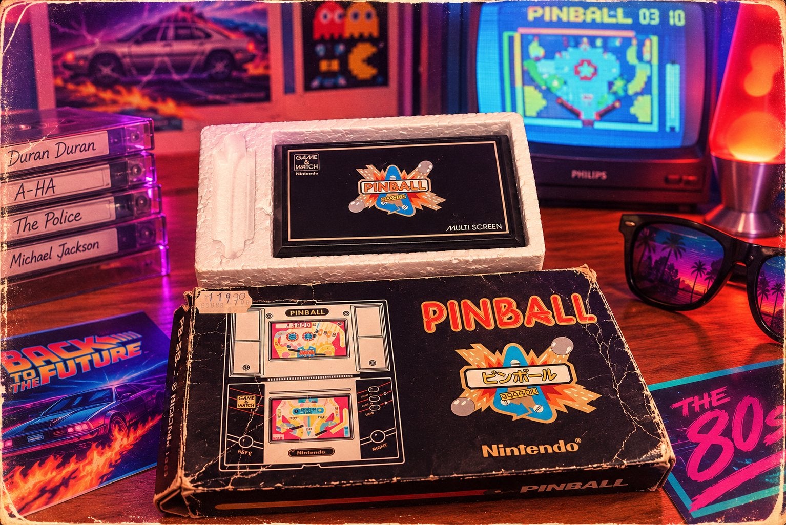 Nintendo Game&watch PINBALL 1983, Ophalen, Zo goed als nieuw