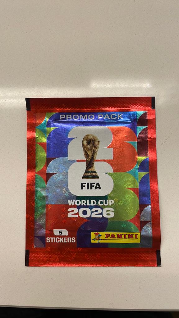 Panini voetbalsticker pakje, Ophalen of Verzenden, Zo goed als nieuw