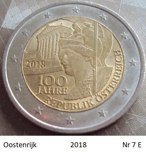 2 Euromunten Oostenrijk, Timbres & Monnaies, Enlèvement ou Envoi, Autriche, 2 euros, Monnaie en vrac