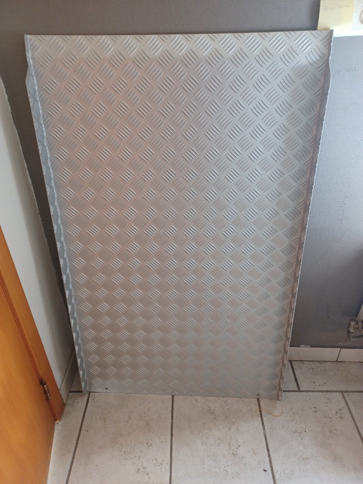 Rampe de seuil non pliable 125/75, Enlèvement