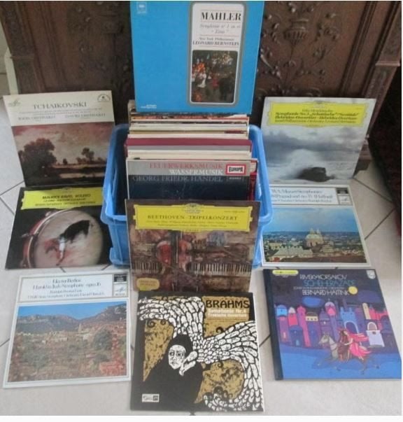 60 Prima LP's met Klassieke Muziek, Ophalen of Verzenden, Zo goed als nieuw, LP, Bach
