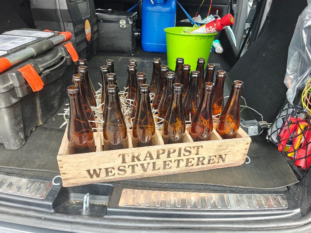 originele Westvleteren bierbak, Verzamelen, Ophalen, Gebruikt, Glas of Glazen