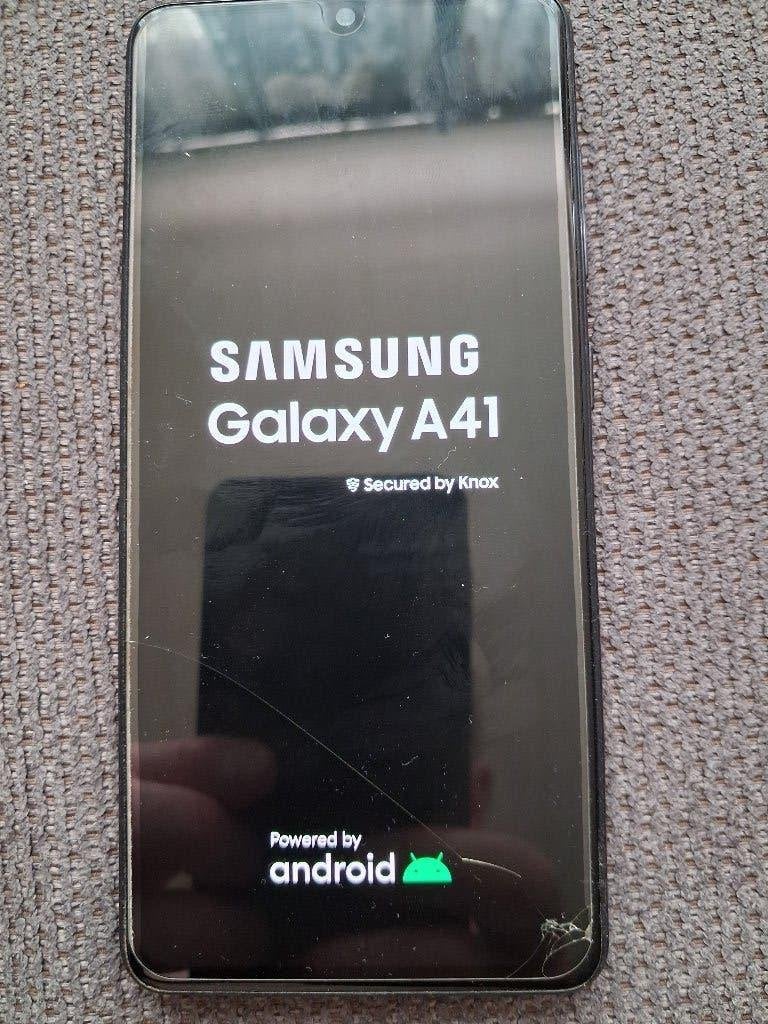 Smartphone Samsung A41 -64gb- zwarte uitvoering, Enlèvement, Utilisé, Autres modèles, Autres types