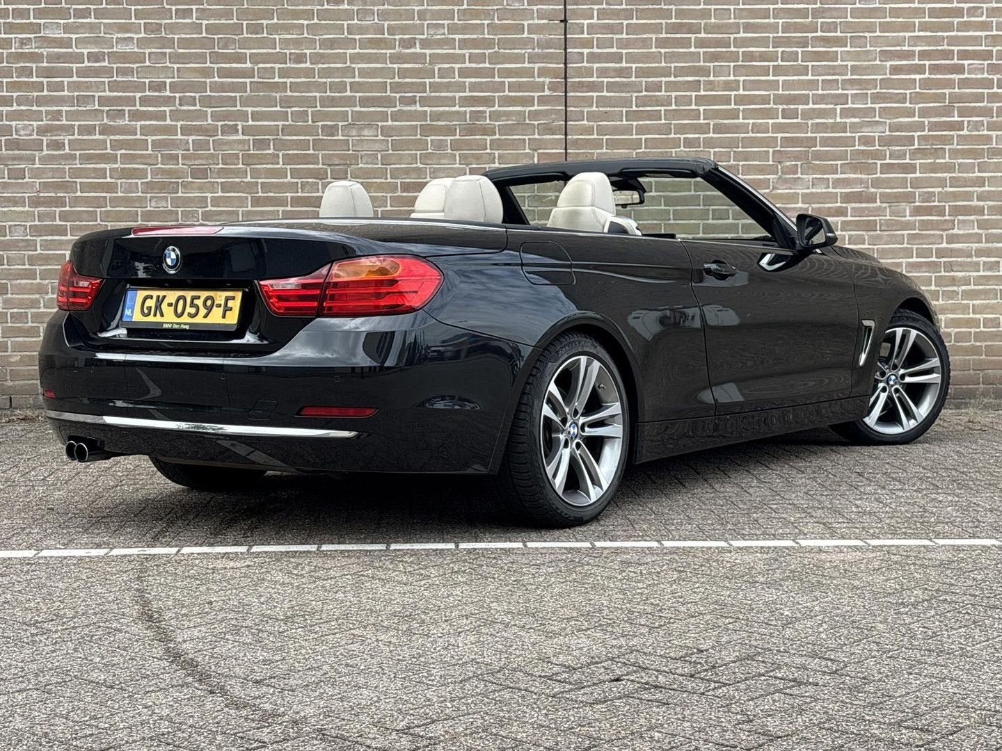 BMW 428 4-serie Cabrio 428i High Executive | Camera | Cruise, Auto's, Automaat, 158 g/km, Zwart, Cabriolet