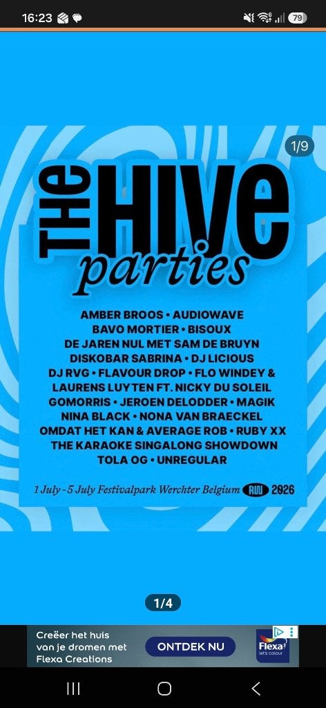 Toegang camping The Hive Rock Werchter 3 personen, Tickets en Kaartjes, Evenementen en Festivals, Drie personen of meer, Meerdaags