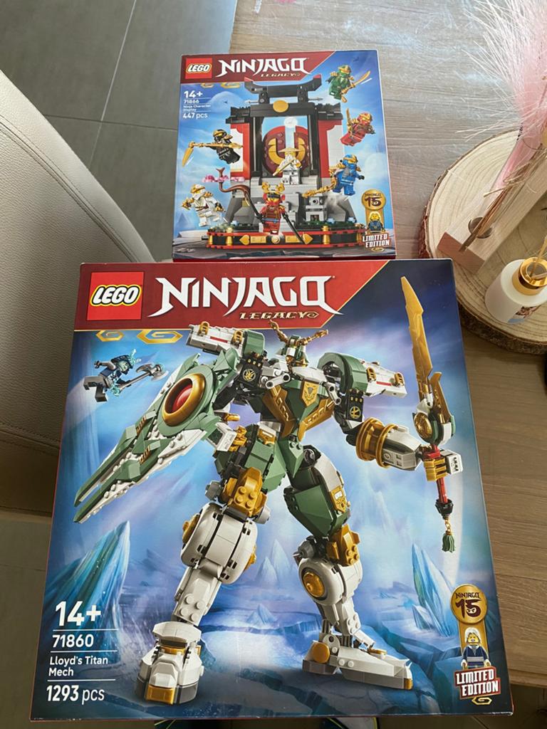 Lego ninjago 15 jaar jubileum 71860 en 71866, Enlèvement ou Envoi, Comme neuf, Lego, Ninjago