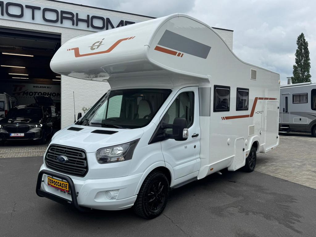 Ford Transit CI Horon 90M, Caravanes & Camping, Camping-cars, Siège standard, Boîte manuelle, Diesel, Alcôve