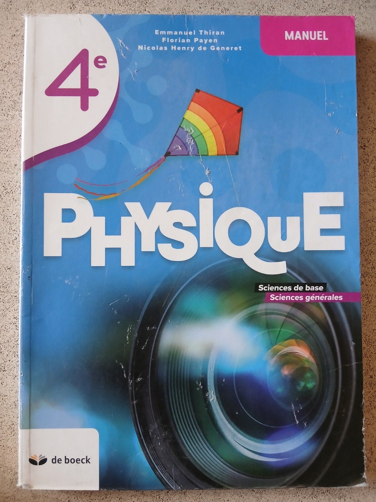 Physique 4ème, Enlèvement ou Envoi