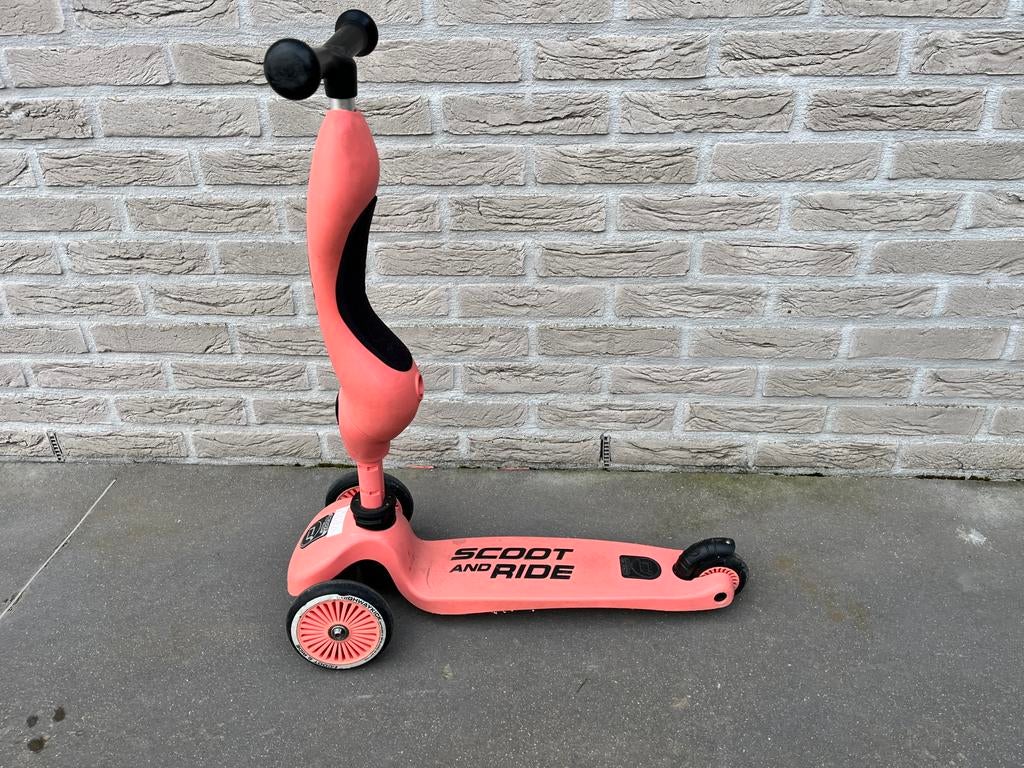 Scoot and ride step looptfiets, Fietsen en Brommers, Steps, Ophalen, Zo goed als nieuw