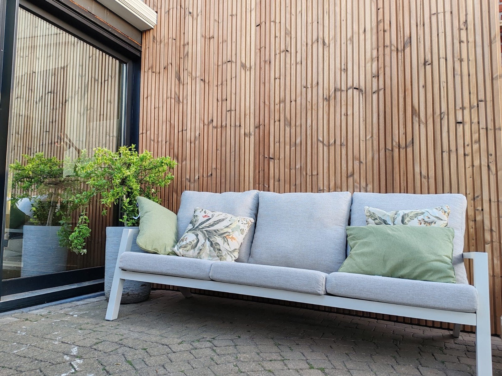 THERMOWOOD VUREN TRIPEL BLOKPROFIEL  22.99€ per m2, Ophalen, Vuren
