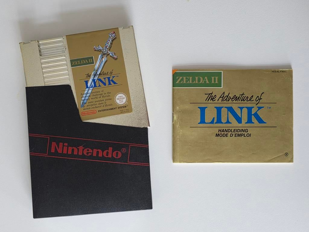 Zelda II @ Nintendo NES @ 1990, Consoles de jeu & Jeux vidéo, Jeux | Nintendo NES, 1 joueur, Enlèvement ou Envoi, Utilisé, Aventure et Action